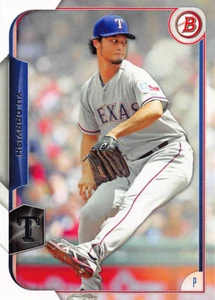 Yu Darvish 2015 Bowman baseball base card #112 Texas Rangers - Picture 1 of 2
