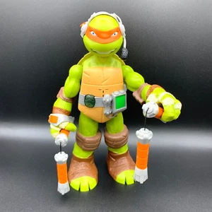 2014 Playmates Teenage Mutant Ninja Turtles Michelangelo 10'' Action Figure TMNT - Picture 1 of 6