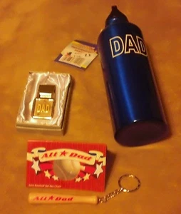 Accessories Men Dad Father Key Ring Chain Bottle Money Clip Gift Set Baseball - Bild 1 von 9