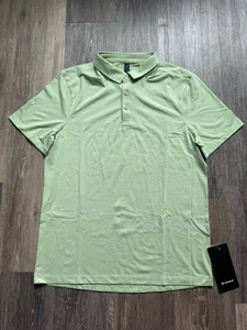 Lululemon Evolution Short-Sleeve Polo, CRMM Creamy Mint, NWT, Size L - Picture 1 of 4