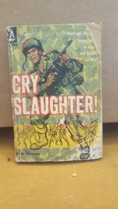 Vintage 1957 "Cry Slaughter" by E.K. Tiempo Paperback Avon Books G-1148 - Imagen 1 de 11