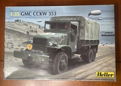 吉姆西 CCKW 353 卡车 - 1/35 比例海勒未组装套件 #81121 — 第 1/4 张图片