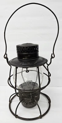 Pennsylvania Railroad System Dietz Lantern no.89 Vulcan double marked - Image 1 of 4