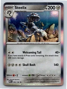 ME01: Mega Evolution #093/132 Steelix HOLO - Picture 1 of 2