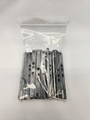 Paquete de 20 barras pivotantes, 3 pulgadas, 4 orificios Columbia / ventana de vinilo boreal - zinc Foto 1 de 4