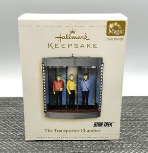 Hallmark QXI6296 Star Trek The Transporter Chamber Ornament Magic Features - Picture 1 of 5