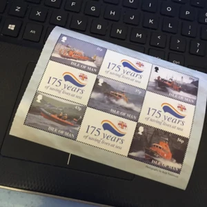 1999 Isle of Man RNLI Lifeboats Booklet pane Unmounted Mint as photo - Picture 1 of 1