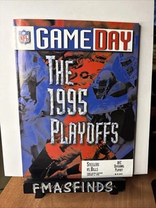 PR5 1995 BILLS vs STEELERS Jan 6 AFC Playoff Program Three Rivers Stadium Pitt - Picture 1 of 1