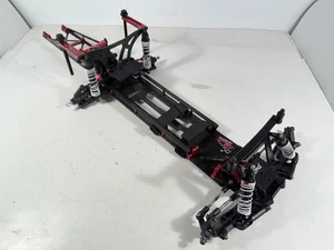 Used Traxxas Slash 1/10 Drag Car Slider/Roller W/ Carbon Chassis & Upgrades - Picture 1 of 16