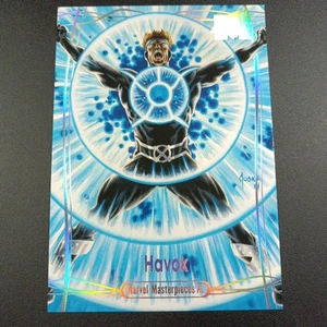 # /10 Havok 5x7 Marvel Masterpieces XL 2024 Oversized Trading Card Comic Art - Picture 1 of 21
