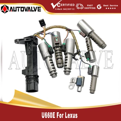 U660E Transmission Solenoid Kit with Harness For Lexus ES350+Camry - Изображение 1 из 4