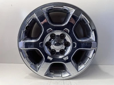 Roda aro Ford Expedition F-150 fabricante de equipamento original 20” 2013-2014 folheada a cromo fabricante de equipamento original - Imagem 1 de 4