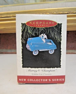 Hallmark Keepsake Ornament 1994 Kiddie Car Classics Murray Champion Peddle Blue - Picture 1 of 9