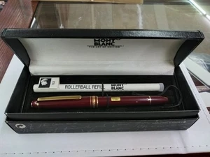 Bolígrafo Burgundy Montblanc Meisterstuck 163 Classique NUEVO EN CAJA - Imagen 1 de 7