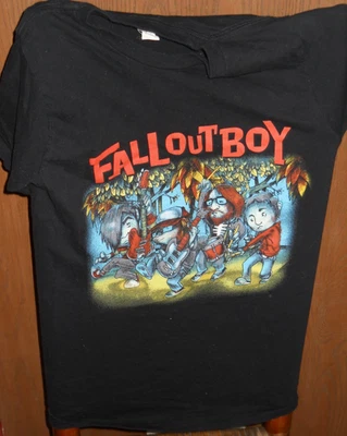 2007 Fall Out Boy Young Wild Things Tour T-Shirt Small - Image 1 of 3