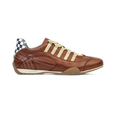 Grandprix Originals Racing Sneaker cognac Gr. 46 + 47 reg. VK 198,- Euro - Bild 1 von 4