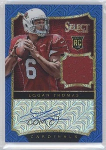 2014 Panini Select Jerseys Blue Mojo Prizm /5 Logan Thomas #232 Rookie Auto RC - Picture 1 of 3