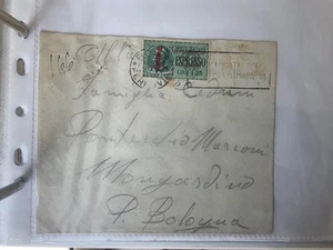 storia postale regno rsi fascetto rarissimo annullo CITTA APERTA ROMA - Imagen 1 de 1