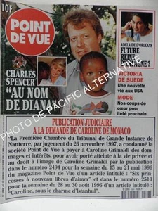 Revue POINT DE VUE n° 2586 magazine de Février 1998 Bon Etat charles spencer - Imagen 1 de 1