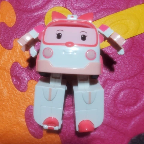 Academy Amber Robocar Poli Transforming Robot Tramsformable Action Toy Figure Cover