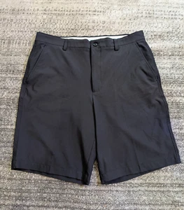 FootJoy FJ Golf Shorts Men's 36 9.5" Inseam Trousers Performance Stretch Black - Picture 1 of 6