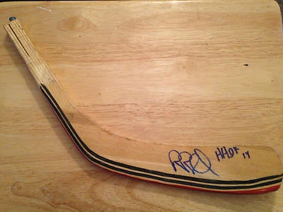 Rob Blake Signed Hockey Stick Blade HHOF 14 Inscr COA Kings Avalanche Sharks - Imagem 1 de 2
