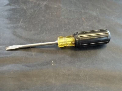 VINTAGE 8" CRESCENT BRIDGEPORT 20 Cushion Grip Flat Screwdriver USA - Imagem 1 de 4
