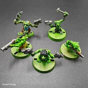 Warhammer 40K Orks Gretchin Grots B (Vintage Metal, Painted, 2nd Edition, 1995) - Picture 1 of 11
