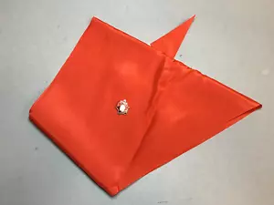 Soviet PIONEER RED TIE + Badge - Picture 1 of 10