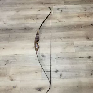 Bear Super Grizzly Recurve Bow AMO 58 Maple Laminate OP 60lbs RH -Open Box - Picture 1 of 2