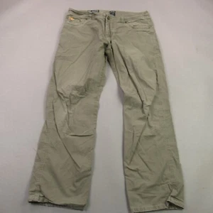 Kuhl Pants Mens 38X34 Cargo Green Hiking Pockets Stretch Straight Fit Revolvr - Picture 1 of 11