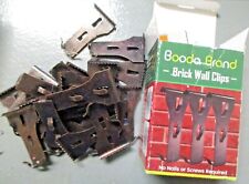 Brick Hooks Clips 24 Pack for Hanging No Drill Brick Hangers Wall Hanging