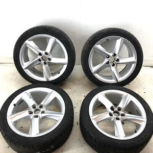 Audi A8 Tdi Quattro D3 2010 SET OF ALLOY WHEELS WITH TYRES 4E0601025BA - Picture 1 of 17