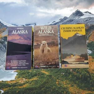 Alaska VHS Tapes Lot of 3 - Picture 1 of 6