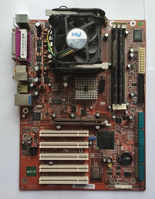 Abit BH7-E Motherboard with Pentium 4 2.8GHz CPU and 2GB RAM - Test OK! 1C0 - Image 1 of 4