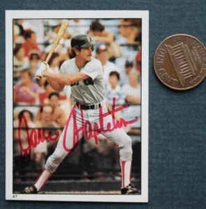 Boston Red Sox Dave Stapleton signed autographed 1981 Topps baseball sticker- - Picture 1 of 1