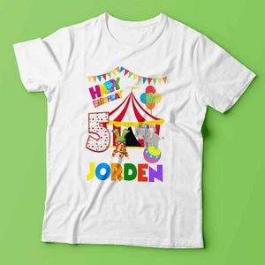 Circus Birthday Shirt / Circus Party Supplies / Circus Family Shirts / Circus - Picture 1 of 4