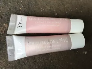 LOT of 2 Christian Dior CREAM EYESHADOW #711 and #811, .11 oz ea NEW - READ - Picture 1 of 2