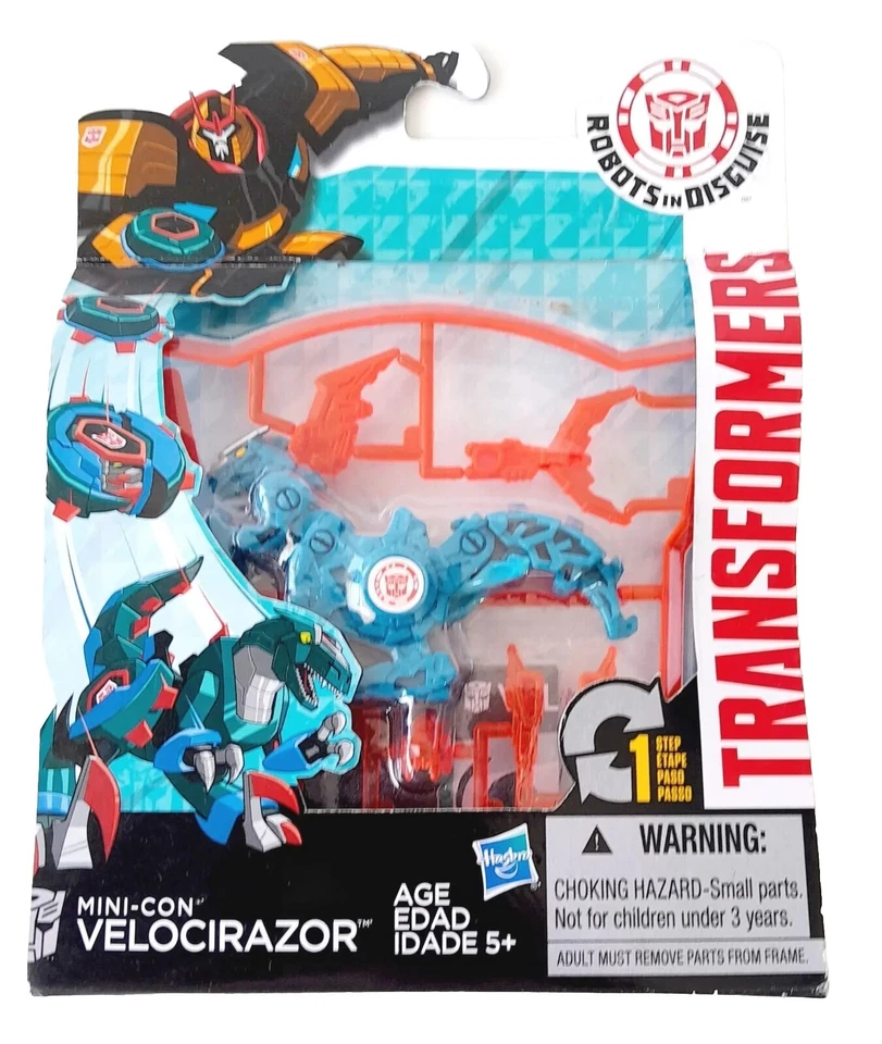 Transformers Robots In Disguise (2014) Mini-Con Velocirazor Figure - Image 1 of 4