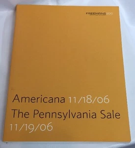 Freemans Americana Pennsylvania Auction Catalog 11 19 06 Colonial Nakashima Folk - Picture 1 of 9