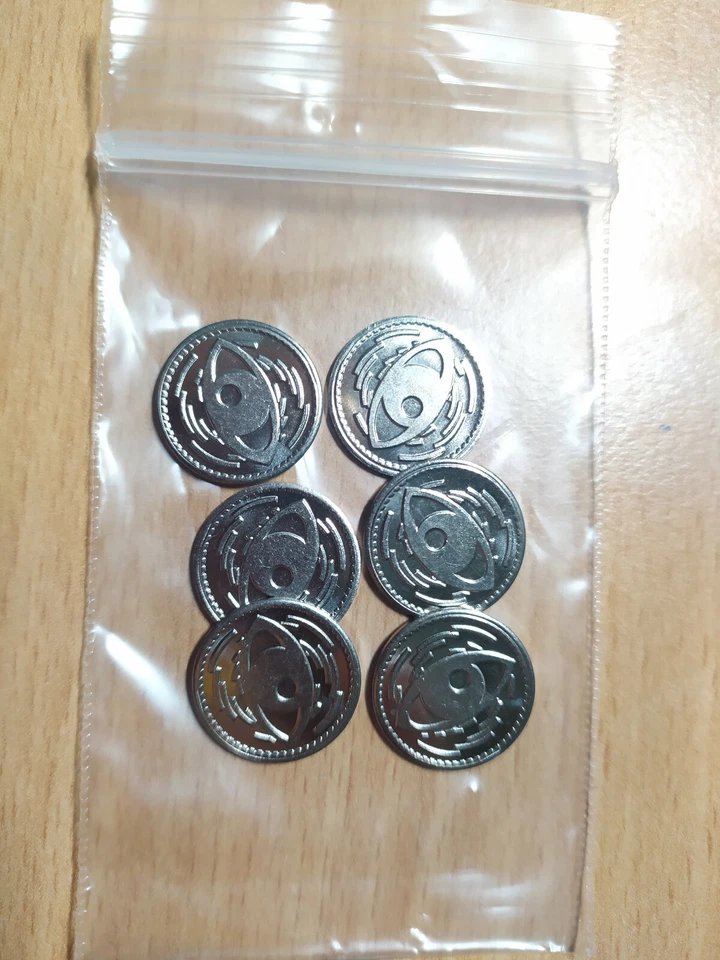 star wars x wing tournament kit g18x2 elite prize 6 x metal tokens - Image 1 of 1