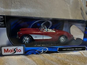 Maisto 1957 Special Edition - Chevy Corvette Convertible Bronze 1:18 Diecast Car - Picture 1 of 10