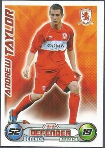 TOPPS MATCH ATTAX 2008-09-MIDDLESBROUGH-ANDREW TAYLOR - Picture 1 of 1