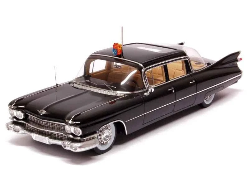 1/43 CADILLAC SERIES 75 LIMOUSINE BUBBLE TOP QUEEN ELIZABETH II 1958 TRUE SCALE - Immagine 1 di 1