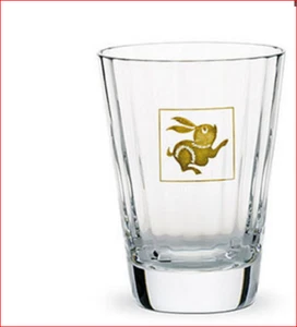 BACCARAT Cristal 2011 CONEJO Mil Noches Vaso Jugo Vidrio de Agua Zodiaco Nuevo en Caja - Imagen 1 de 2