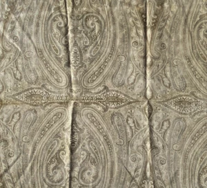 Ralph Lauren Birchwood Paisley Lichen Fabric Remnant 24 x 24" - Picture 1 of 4