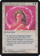 Circle of Protection: Red [Alpha Edition] MTG Moderately Played