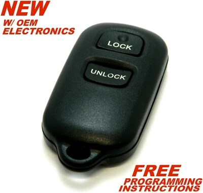 OEM ELECTRONIC KEYLESS ENTRY REMOTE FOB FOR 2003-2008 TOYOTA COROLLA GQ43VT14T - Image 1 of 3