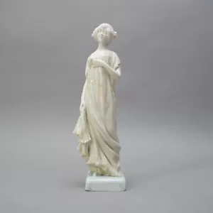 Statuette Youth By Joseph Mougin Bisque Porcelain Um 1910 Signed V. Mey - Picture 1 of 21