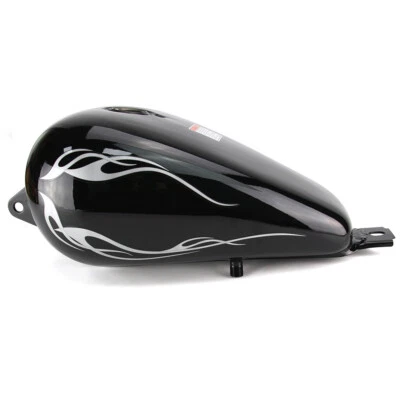 Tanque de gasolina negro de 3,4 galones para motocicleta Honda Rebel 250 CMX250C 1985-2016 Foto 1 de 4